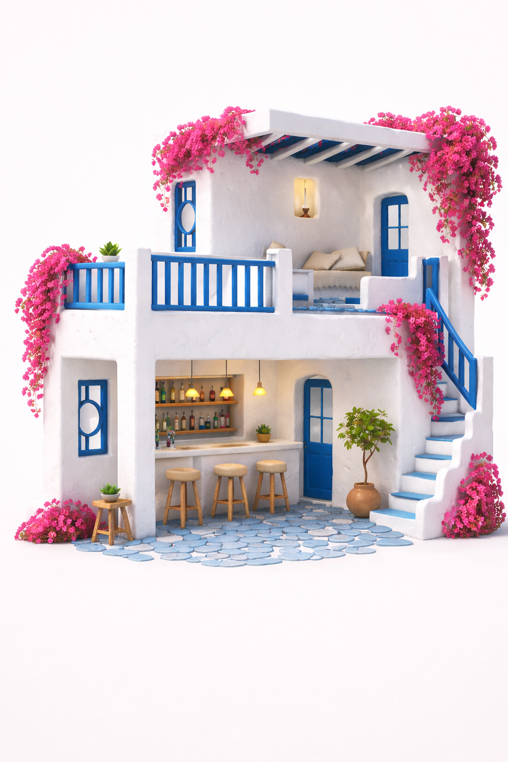 Stylized house render